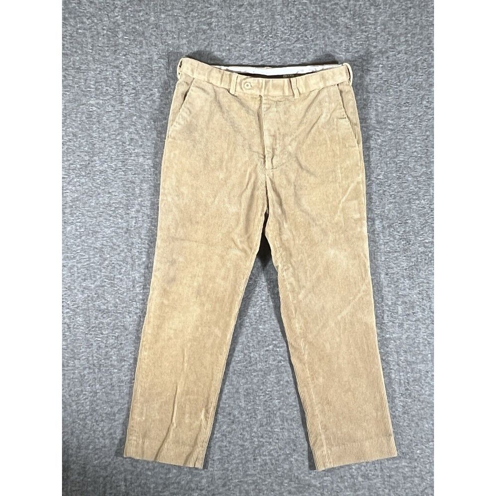 Peter‎ Christian Loden Corduroy Pants Mens Size 36x30 Staright Leg Brown
